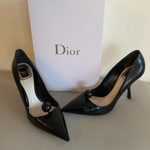 Dior Black Patent Pump Size 40